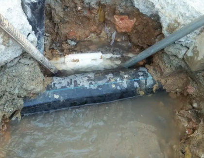 瑞安测漏水之水管漏水